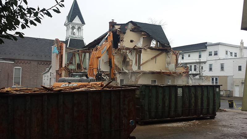 Excavation & Demolition project completed by LVC Contractors